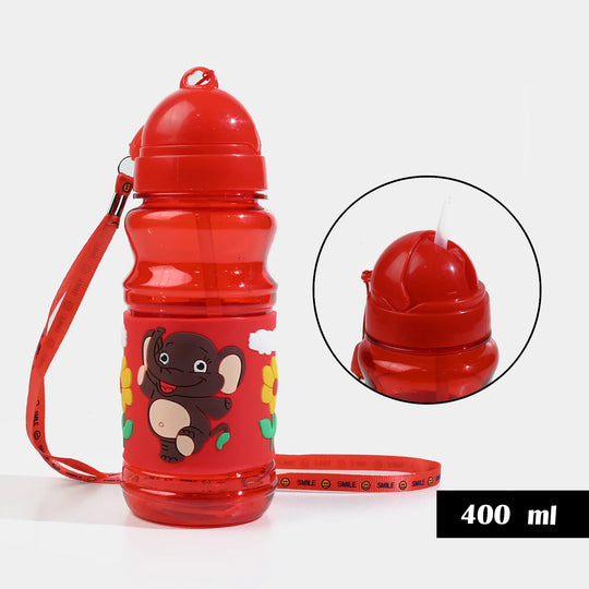 Kids Plastic Water Bottle with Carrying Strap