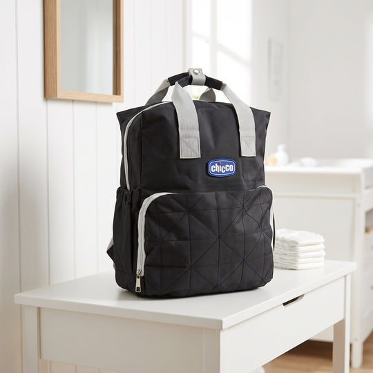 BABY CARE MOTHER BAG PACK | 1539 BLACK