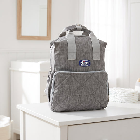 BABY CARE MOTHER BAG PACK | 1539 GRAY