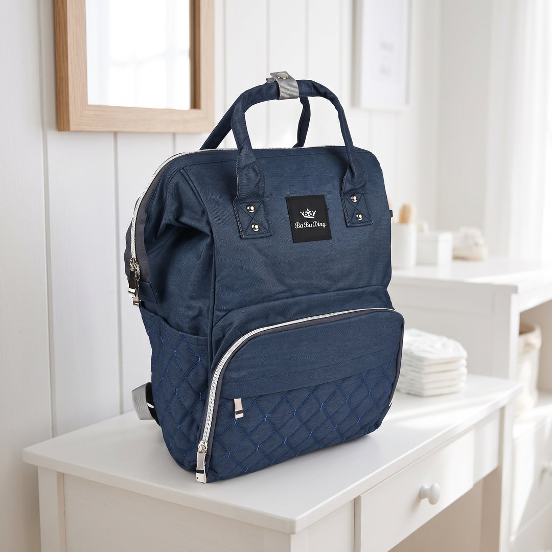 BABY CARE MOTHER BAG PACK | 1865 BLUE
