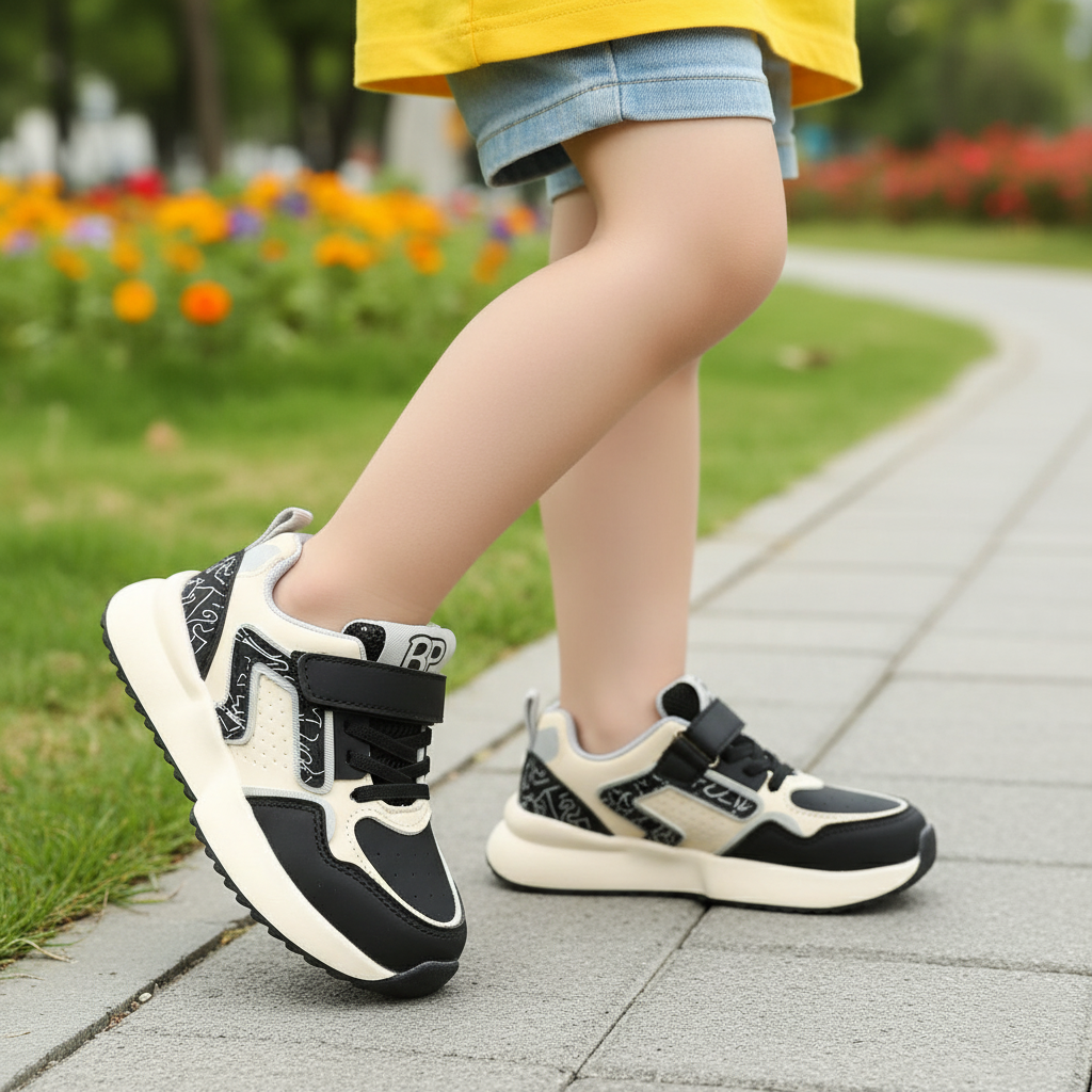 Girls Joggers B-13-BLACK