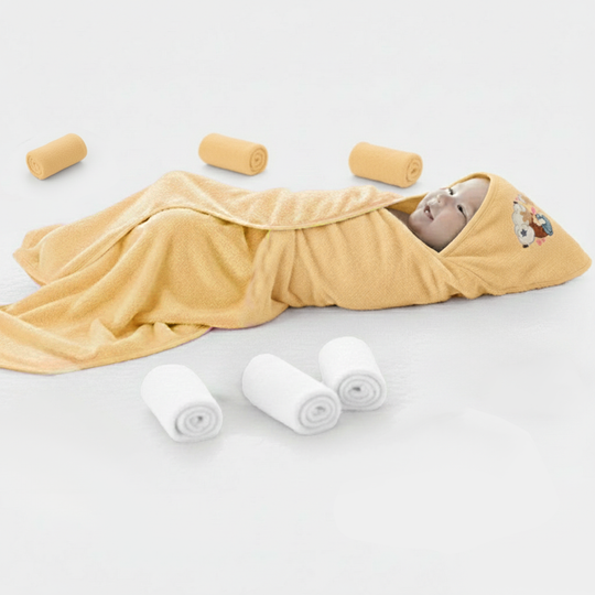 BP Hooded Bath Towel 7Pcs