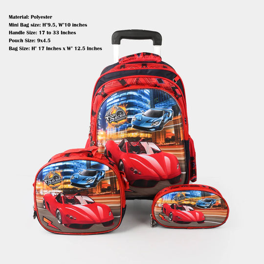Character Trolley Bag 3pc Set