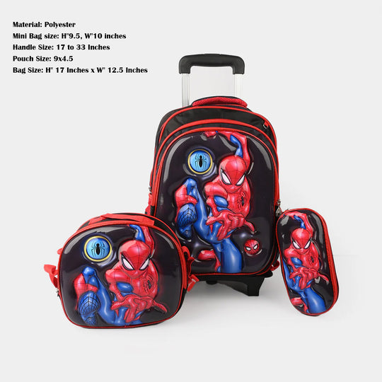 Character Trolley Bag 3pc Set