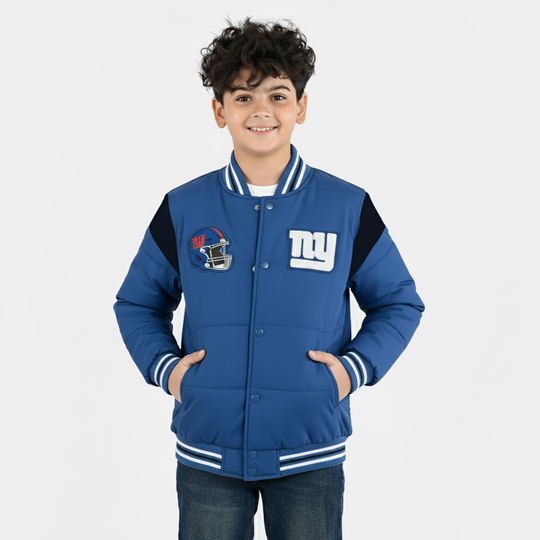 Boys Quilted Jacket F/S NY-Blue