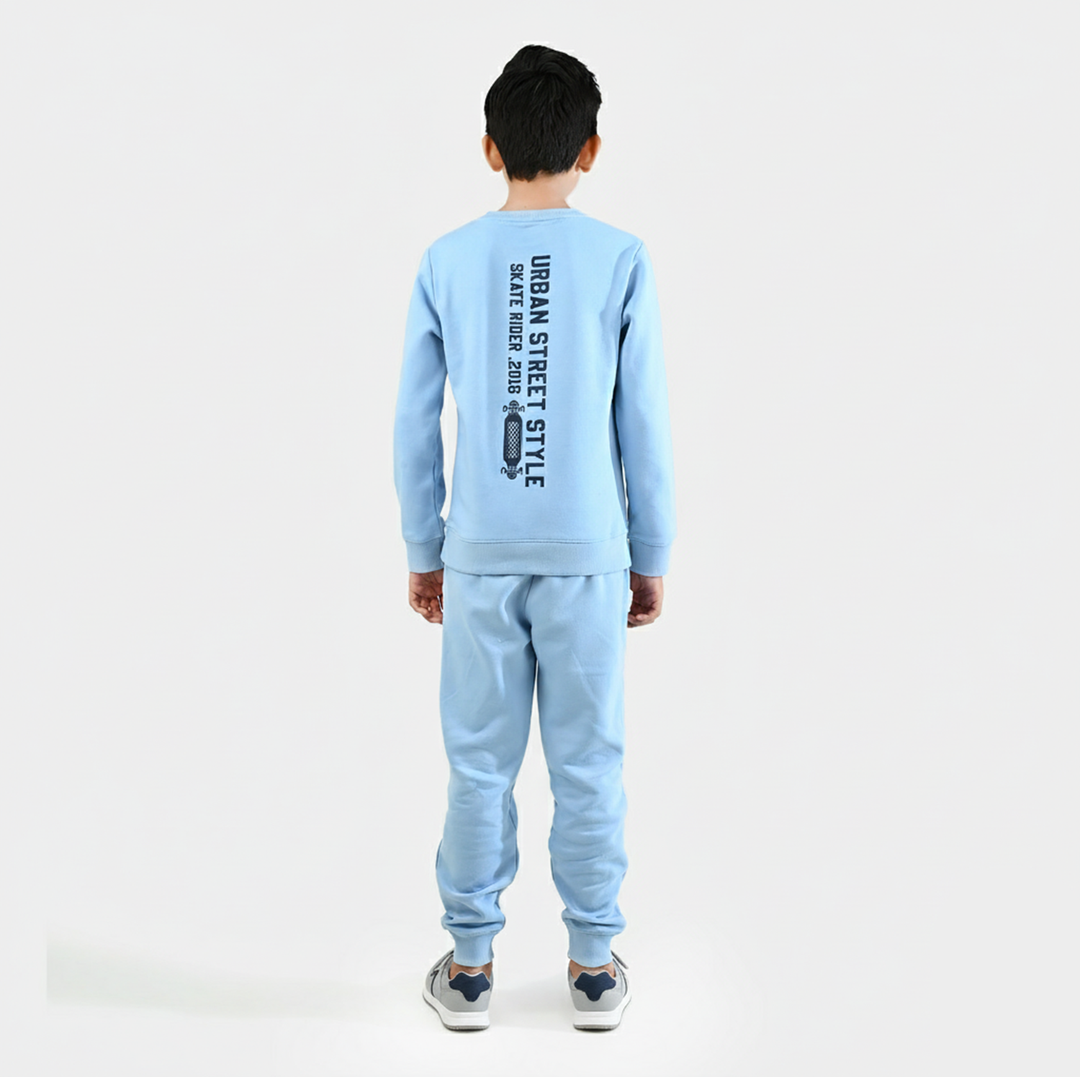 Boys Fleece 2 Piece Suit Urban Street-Blue.Bell