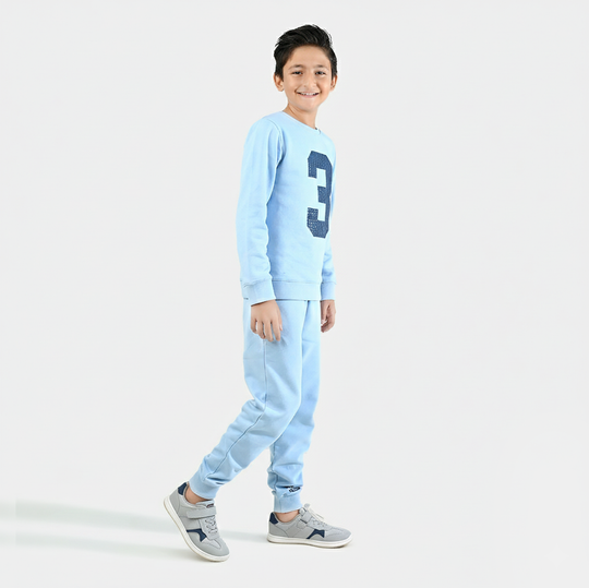 Boys Fleece 2 Piece Suit Urban Street-Blue.Bell