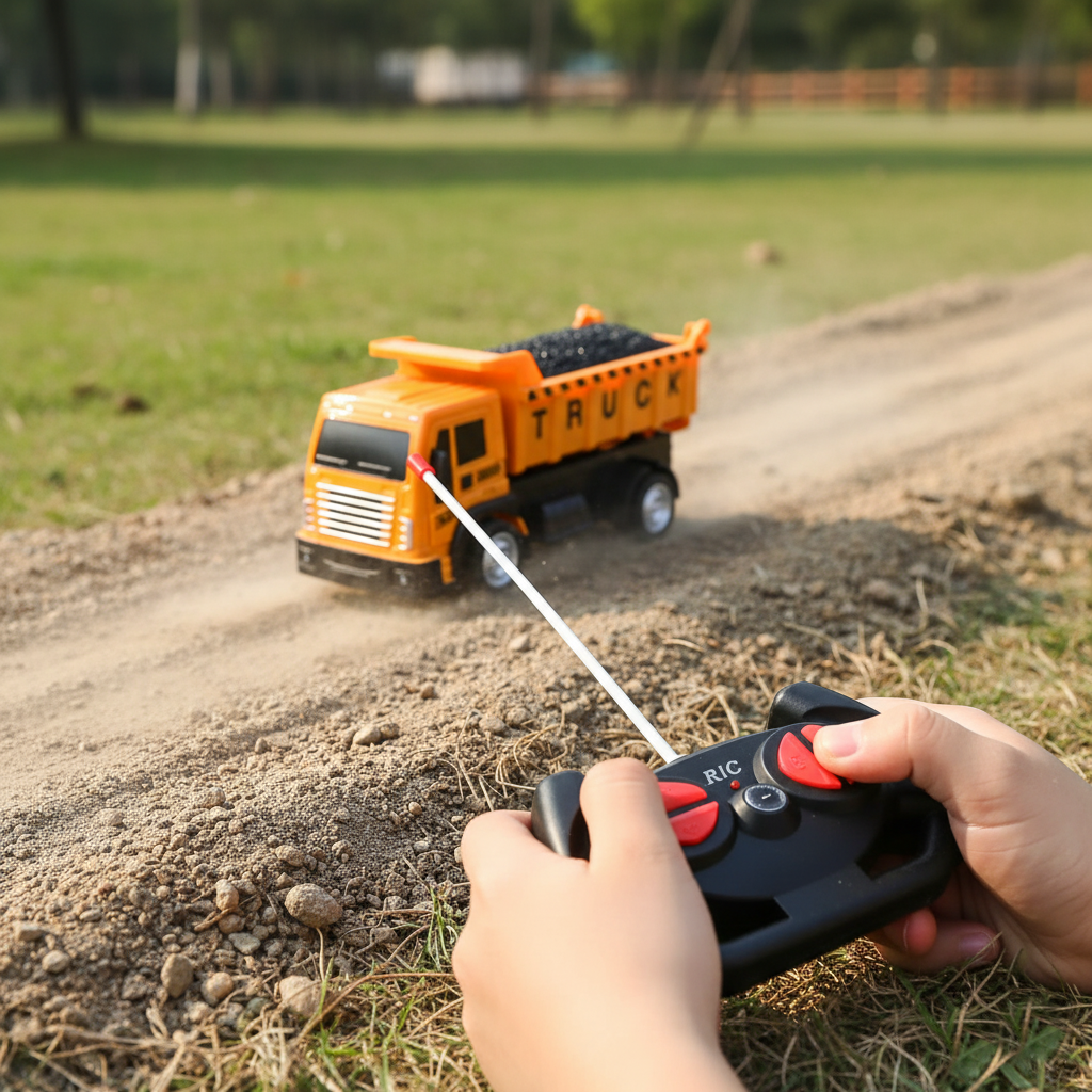 REMOTE CONTROL CONSTRUCTION TRUCK FOR KIDS