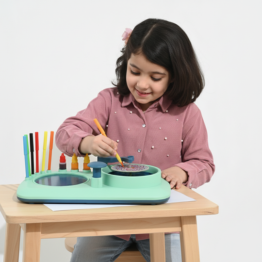 Creative set Art board 3in1 Spirograph Graffiti Drawing