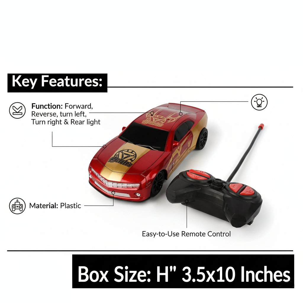 REMOTE CONTROL RACING CAR FOR KIDS