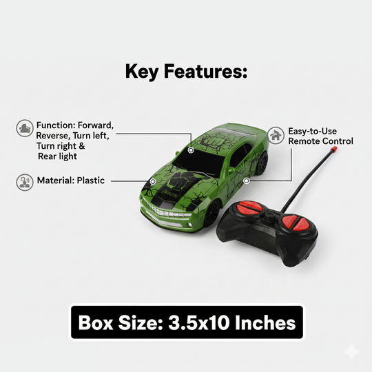 REMOTE CONTROL RACING CAR FOR KIDS