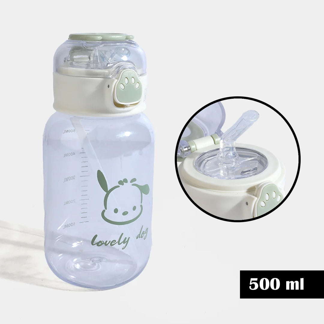 CARTOON TRANSPARENT WATER BOTTLE/BEAKER | SH2683 -