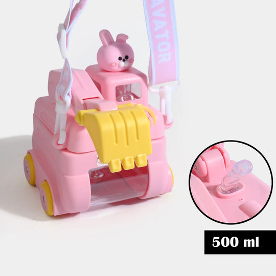 Kids Straw Water Bottle | 500ml