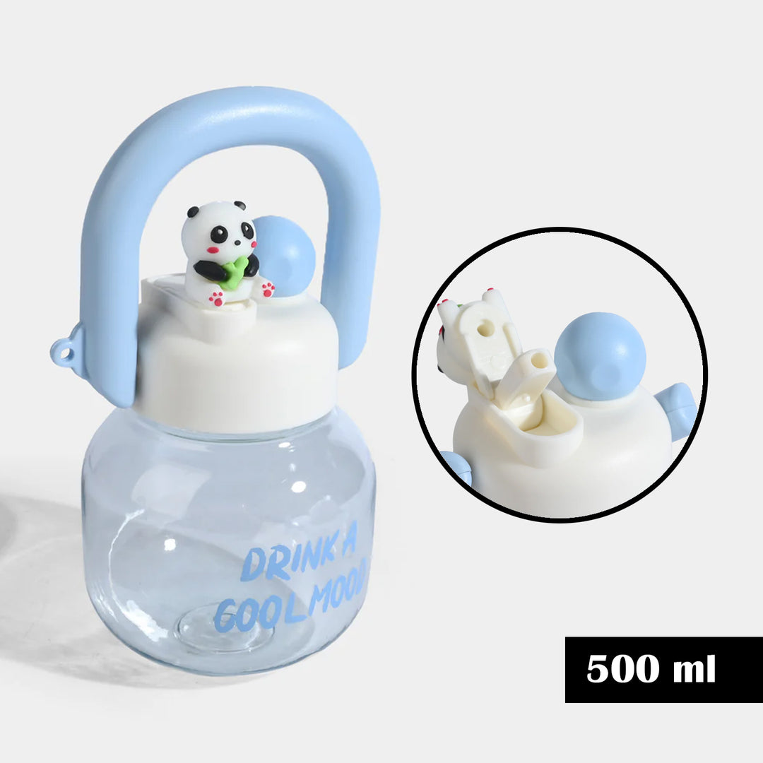 DRINKING STRAW CUP WATER BOTTLE | SH2701 - BLUE