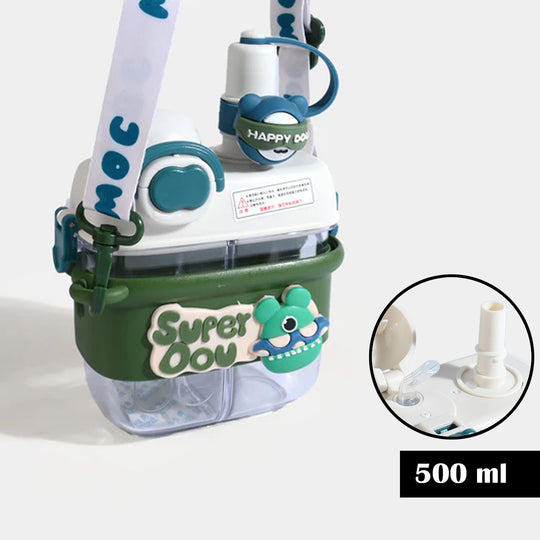 Kids Straw Water Bottle | 500ml