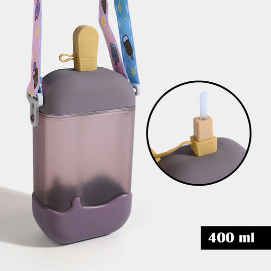 CUTE ICE CREAM WATER BOTTLE/BEAKER | SH2706 - BROWN