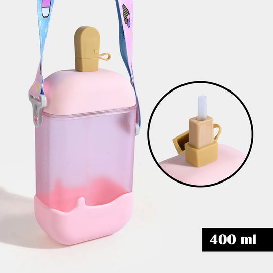 CUTE ICE CREAM WATER BOTTLE/BEAKER | SH2706 - PINK