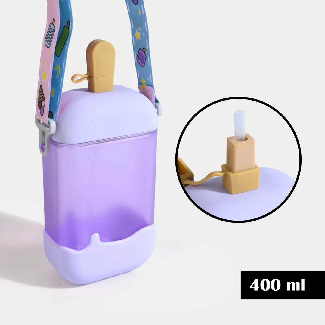 CUTE ICE CREAM WATER BOTTLE/BEAKER | SH2706 - PURPLE