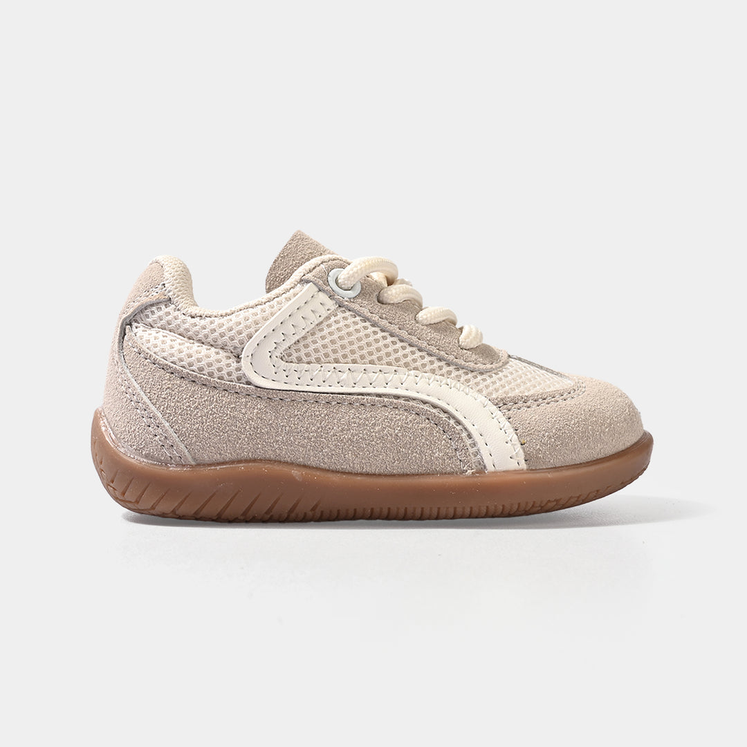 Girls Sneakers 716-8-BEIGE