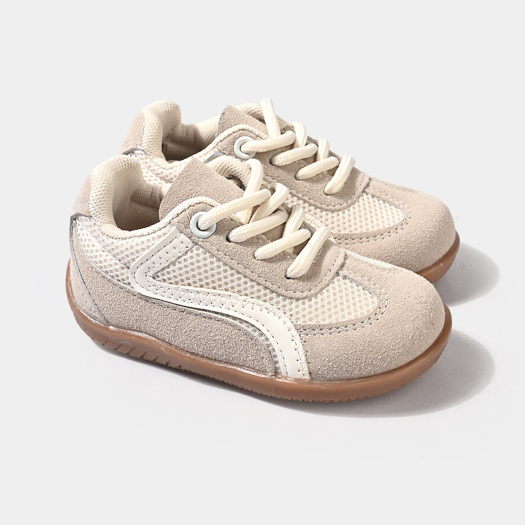 Girls Sneakers 716-8-BEIGE