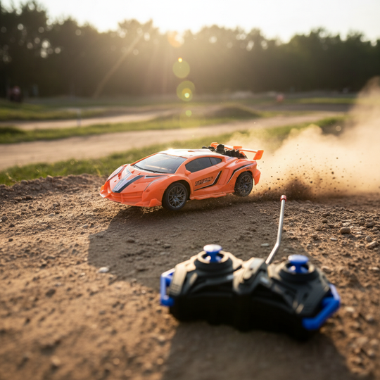 Remote Control Car with Spray for Kids