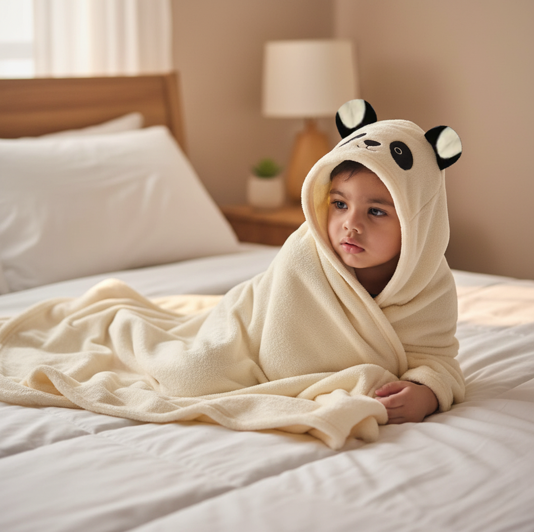 Hooded Character Wrapping Blanket | 0M+