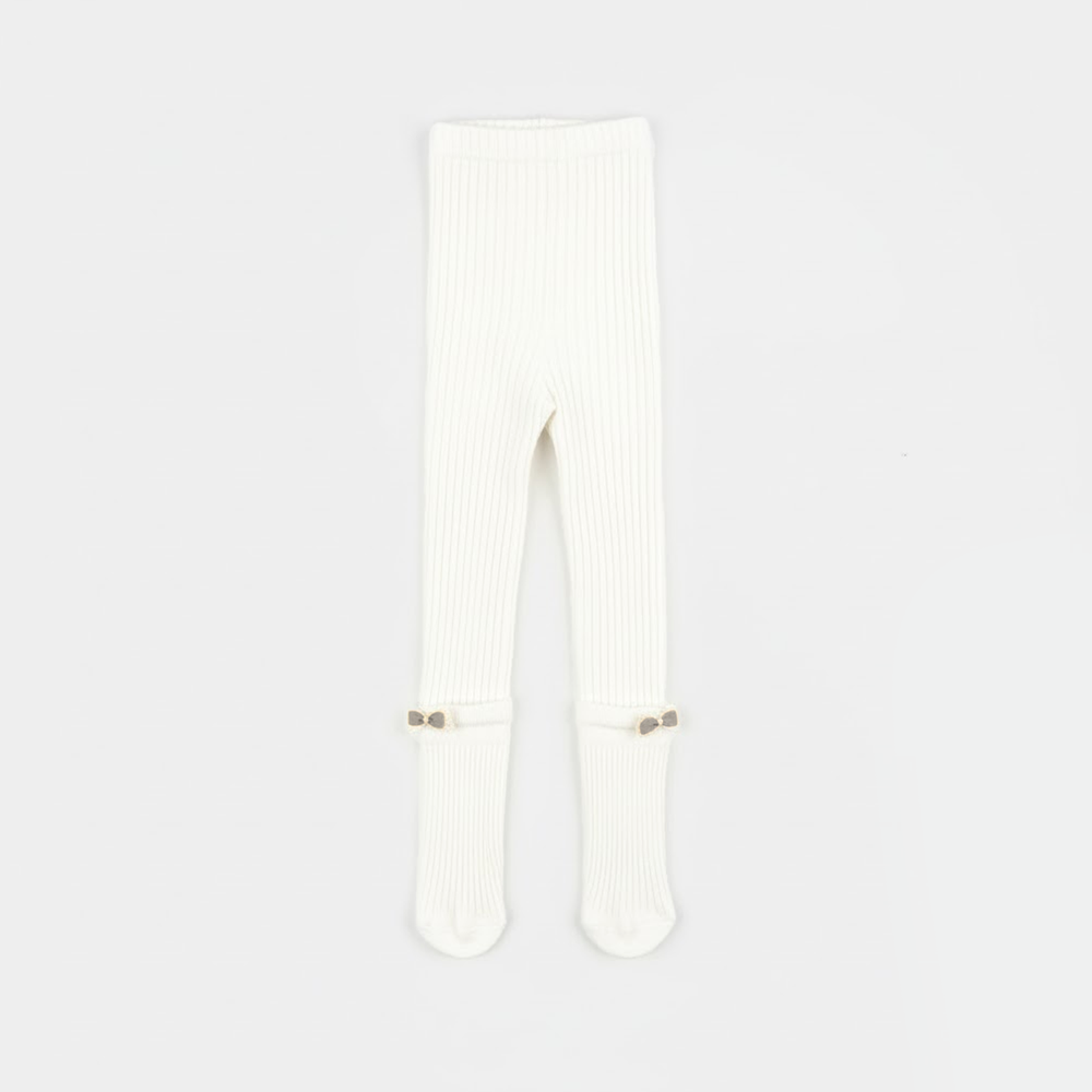 Girls Cotton Tights W/Socks