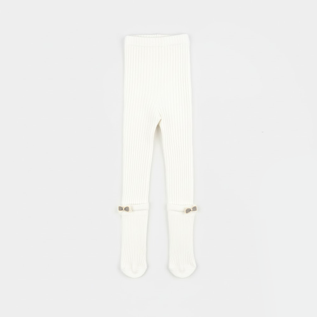 Girls Cotton Tights W/Socks