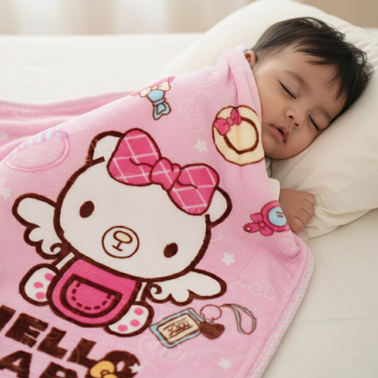BABY PLUSH BLANKET 1433 PINK