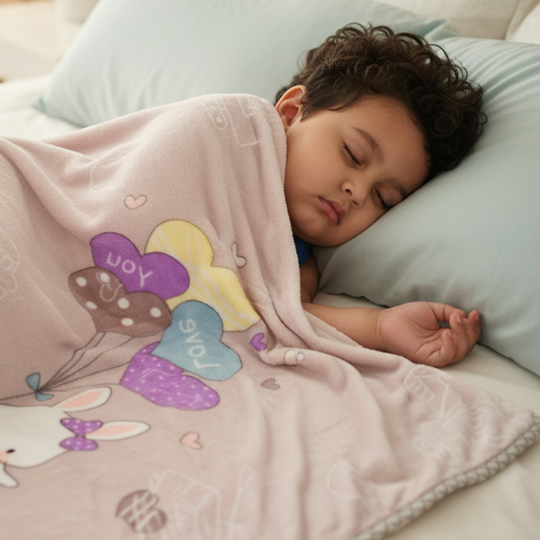 BABY PLUSH BLANKET 1436 GRAY