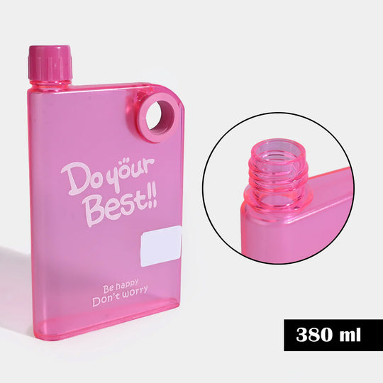 Notebook Design Water Bottle | 380ML