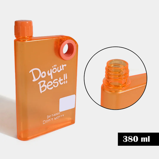 Notebook Design Water Bottle | 380ML