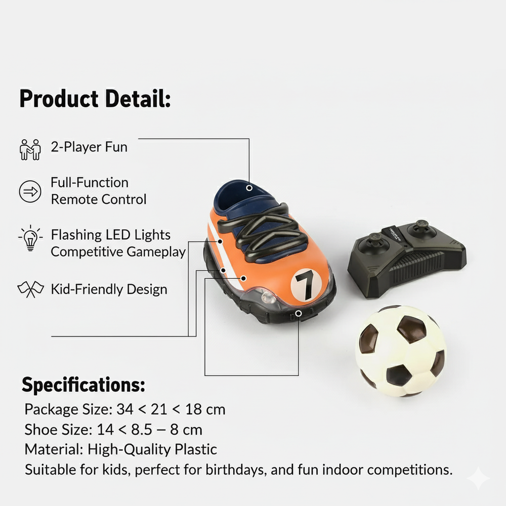 Remote Control Full-Function Football Car