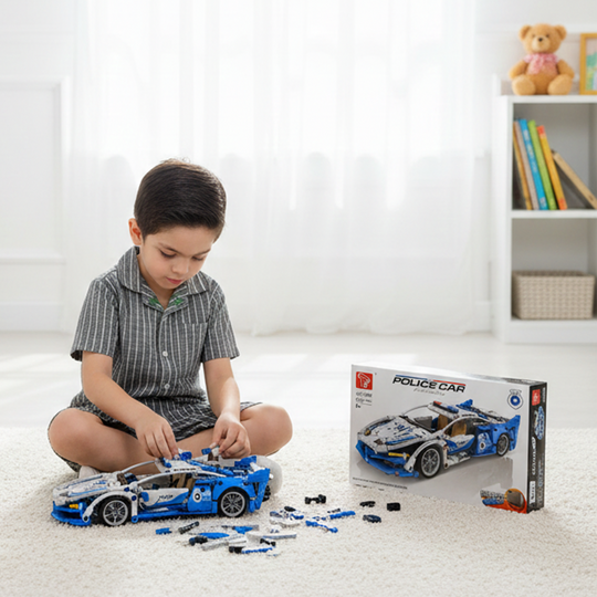 Police Car Building Blocks | 412PCs