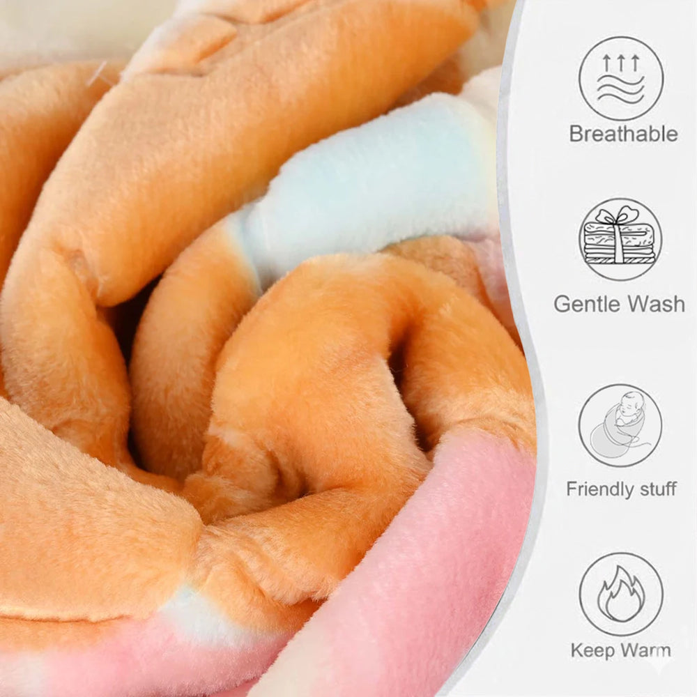 Baby Zipper Plush Blanket