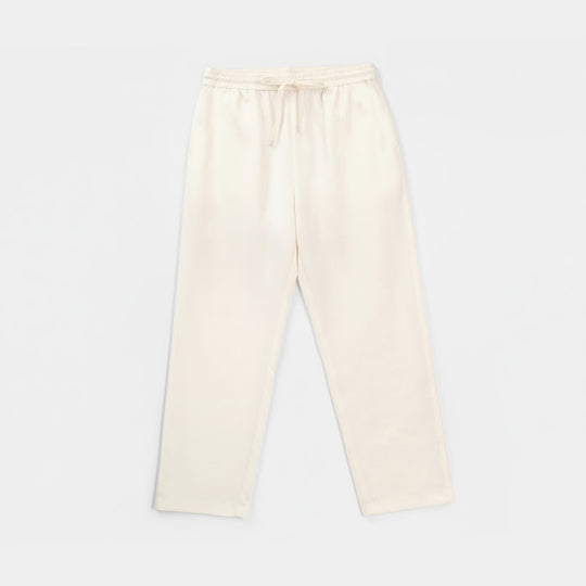 Infant Boys Cotton Pajama Basic-White