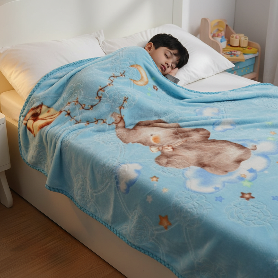 Baby Blanket Embossed Design | 100x130