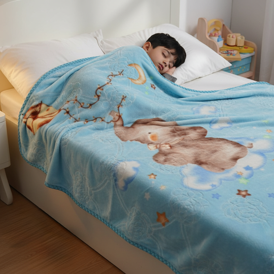 Baby Blanket Embossed Design | 100x130