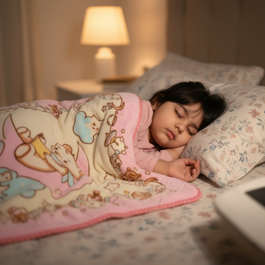 Baby Blanket Embossed Design | 100x130