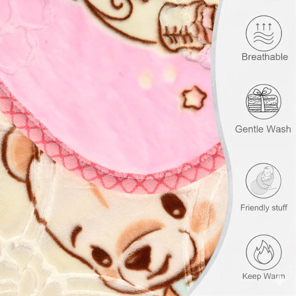 Baby Blanket Embossed Design | 100x130