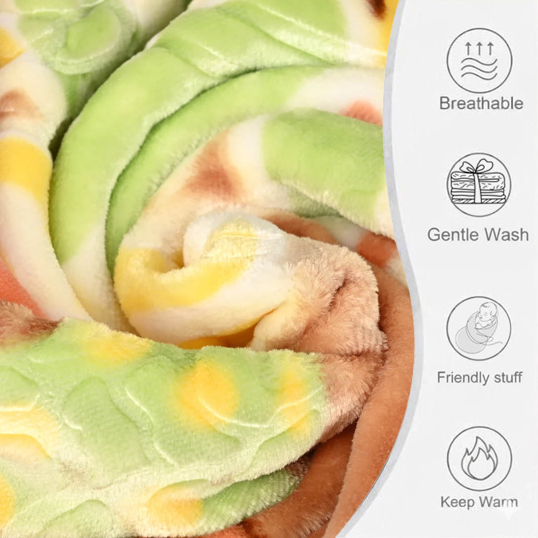 Baby Blanket Embossed Design | 80x110