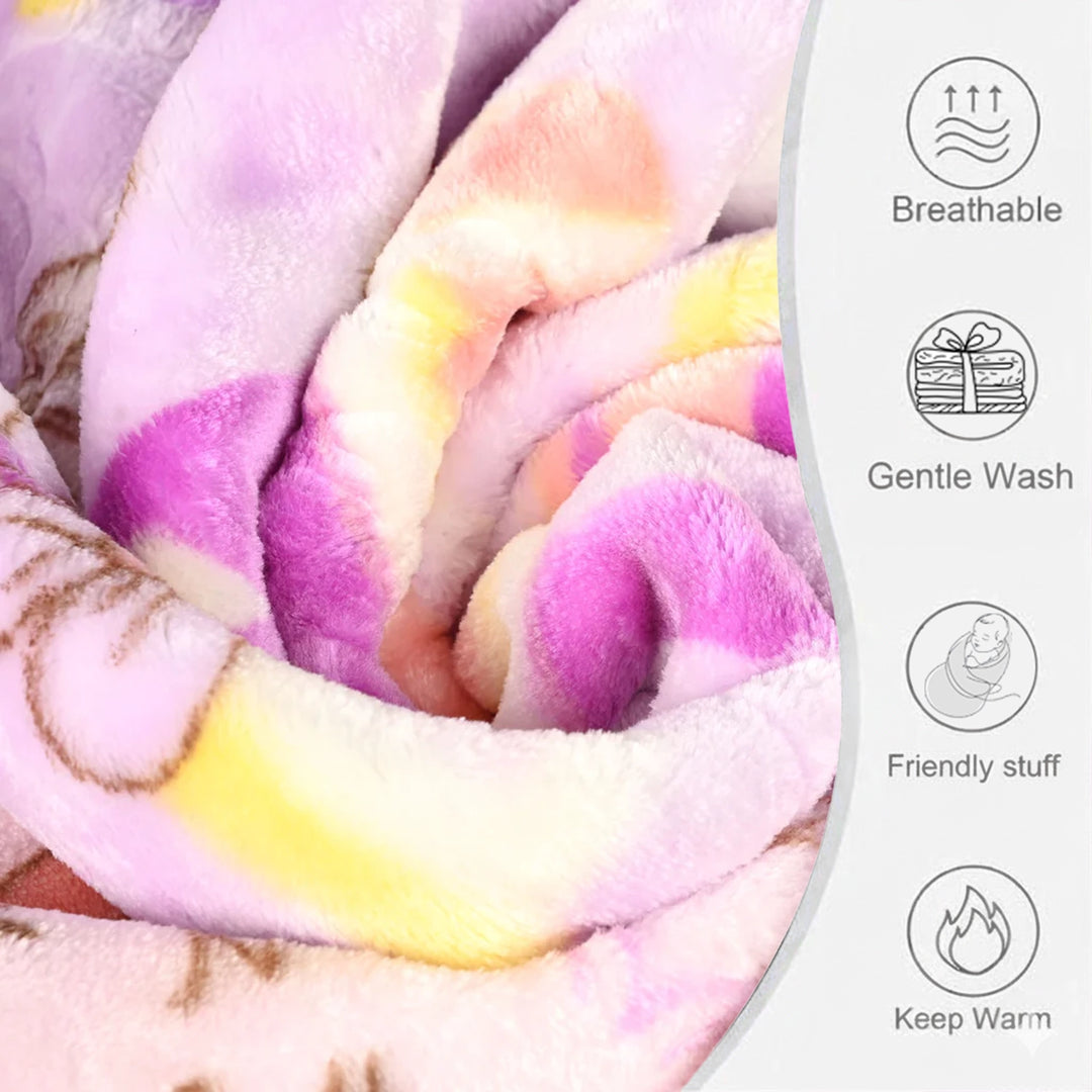 Baby Blanket Embossed Design | 80x110