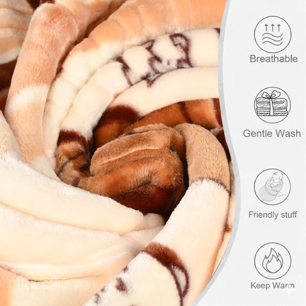 Baby Blanket Embossed Design | 80x110