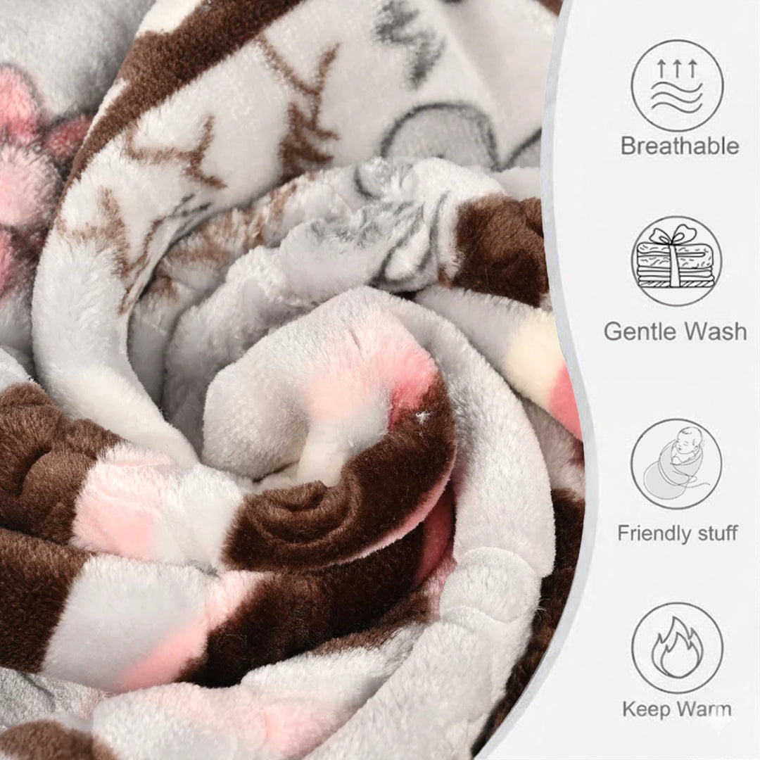 Baby Blanket Embossed Design | 80x110