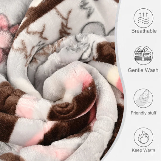 Baby Blanket Embossed Design | 80x110