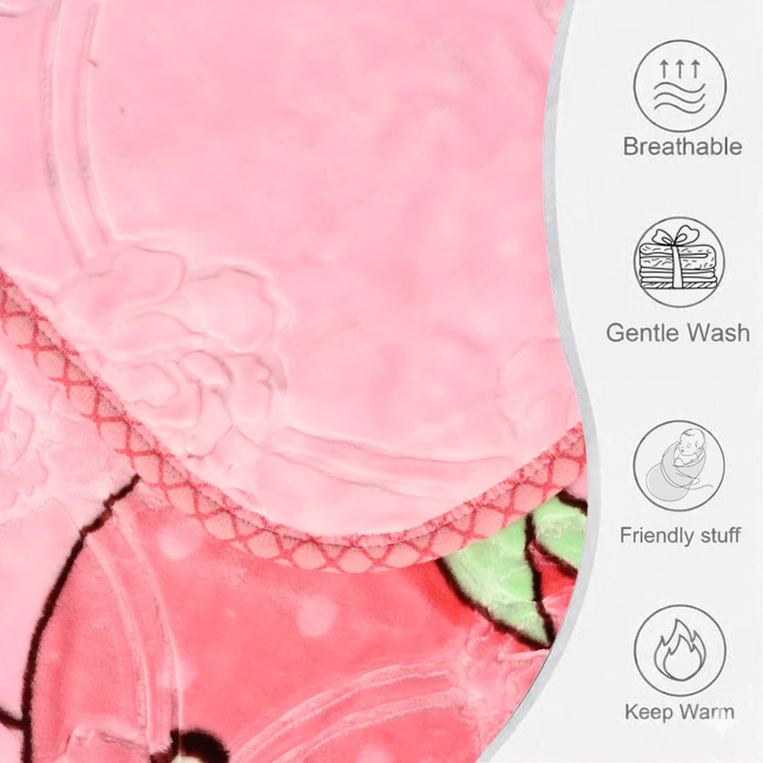 Baby Blanket Embossed Design | 80x110