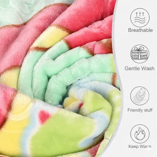 Baby Blanket Embossed Design | 80x110