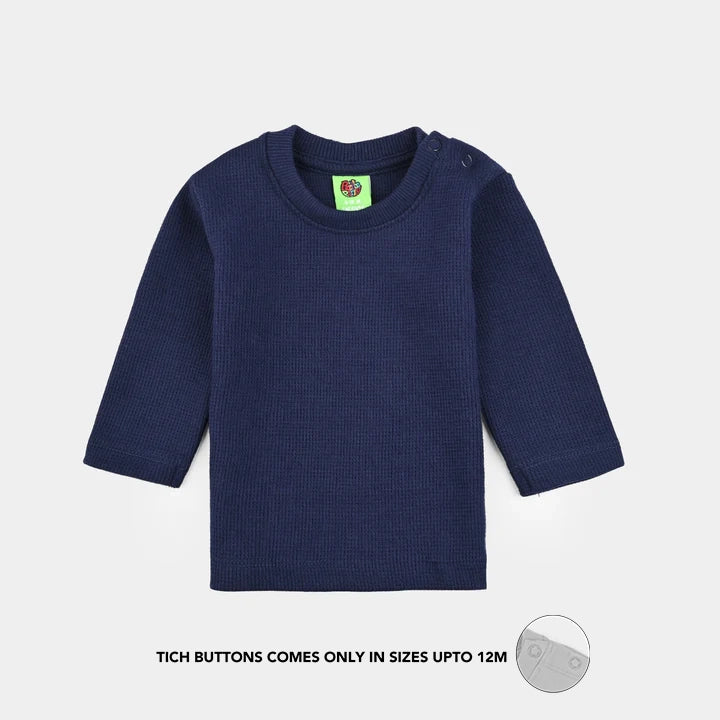 Infant Boys Thermal Inner Wear Suit - Navy