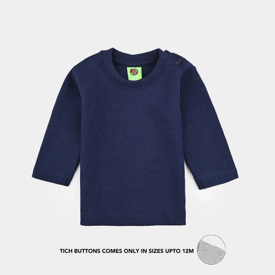 Infant Boys Thermal Inner Wear Suit - Navy