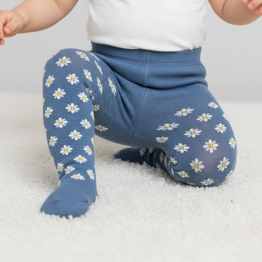 Girls Cotton Tights W/Socks